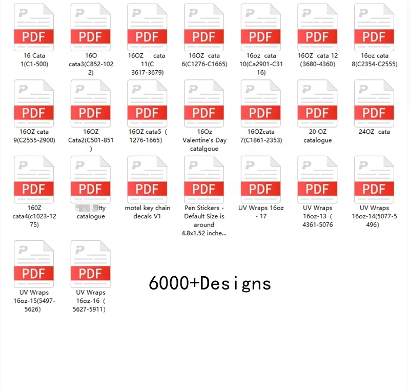 Wholesale 100+ Various  Books UV DTF  Wraps Stickers Custom 3D UV DTF Cup Wraps  Prints 16oz Libbey Glass  Can Wrap