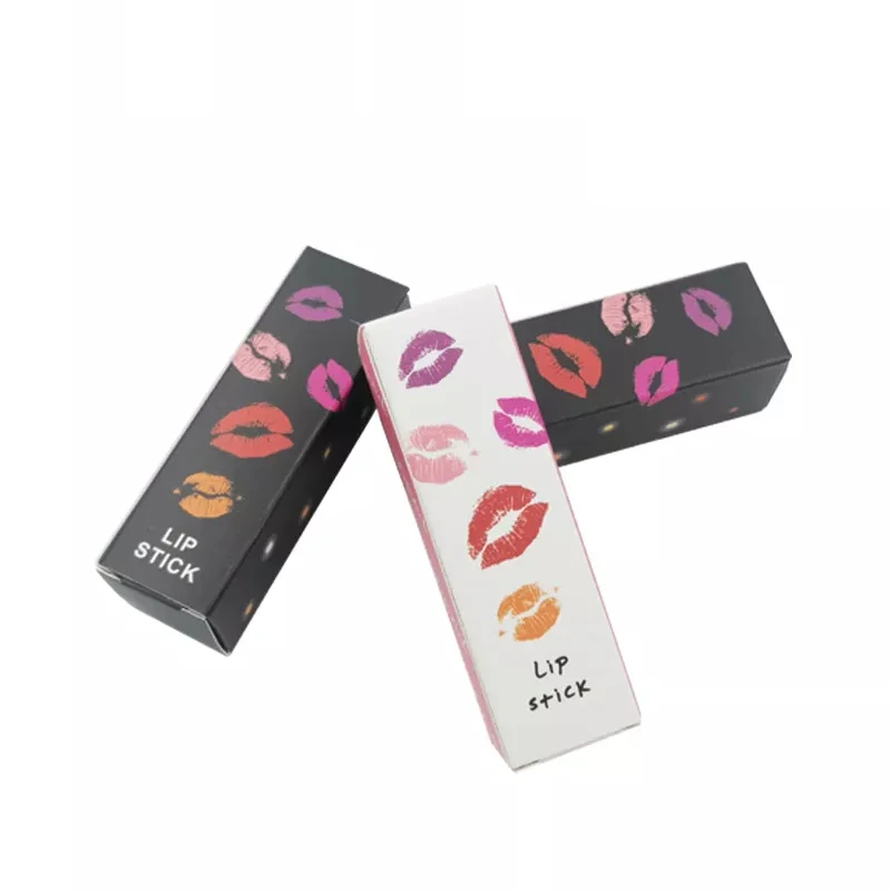 High Quality Foldable Luxury Paper Skincare Packaging Box lipstick lip gloss packing box Premium Cosmetic Box