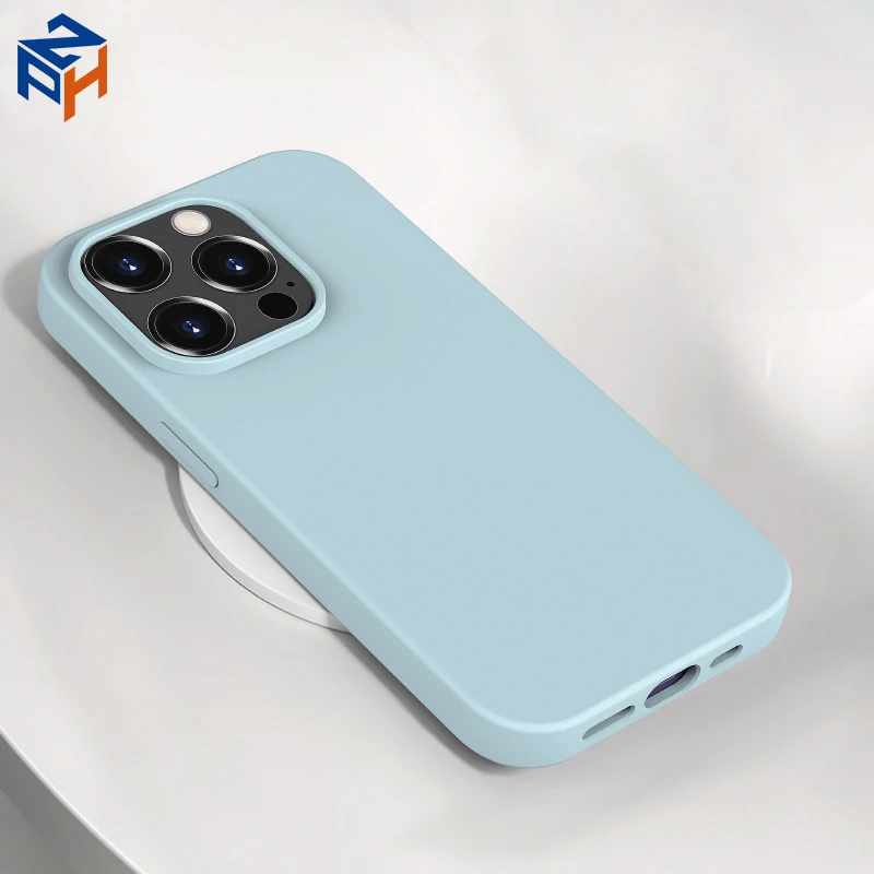 High Quality Official Same Original Liquid Silicone Cover With Logo Cell Phone Case For Iphone X Xr Xs 11 12 13 14 Mini Pro Max