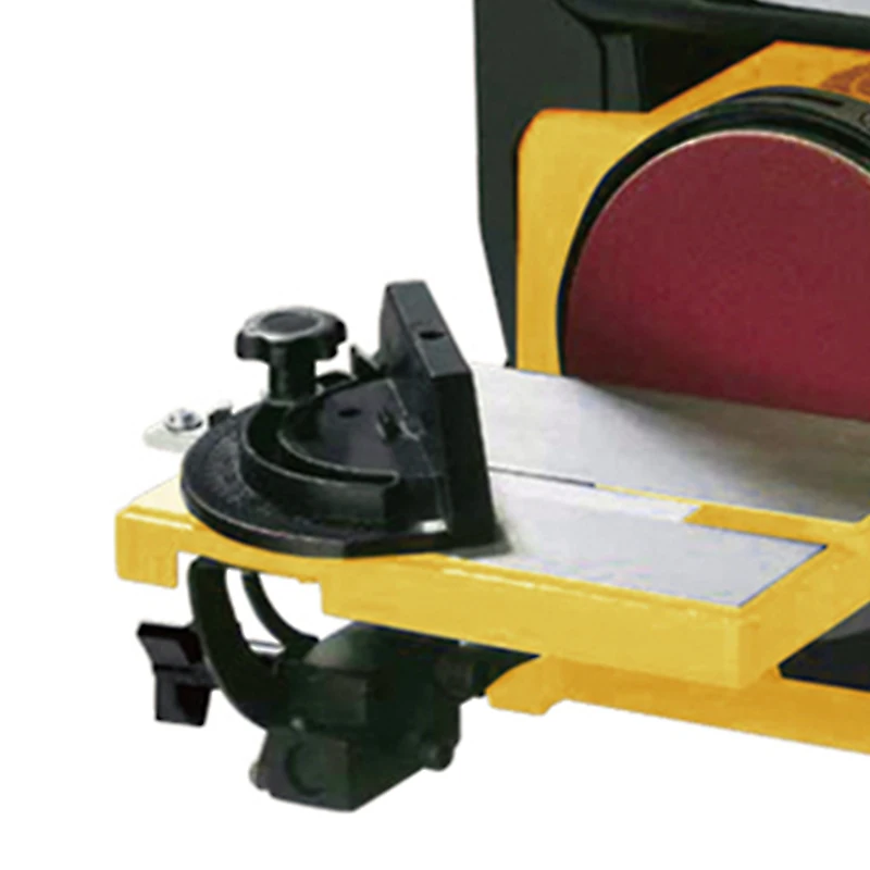 Лидер продаж профессиональный электрический шлифовальный станок для хобби ленточный деревообработки 150 мм 370 Вт дисковый