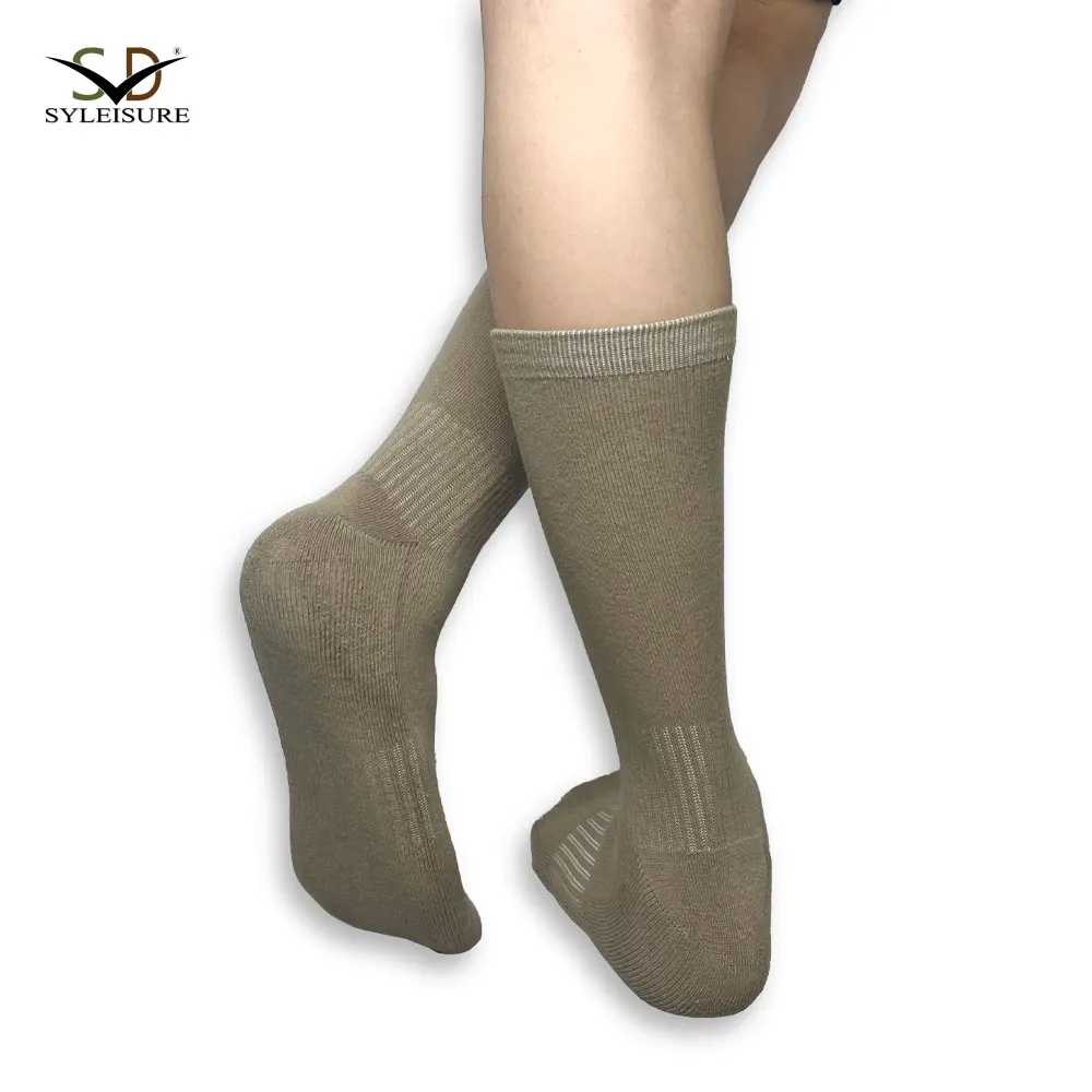 High quality warm men  socks grip long socks football customized logo socks