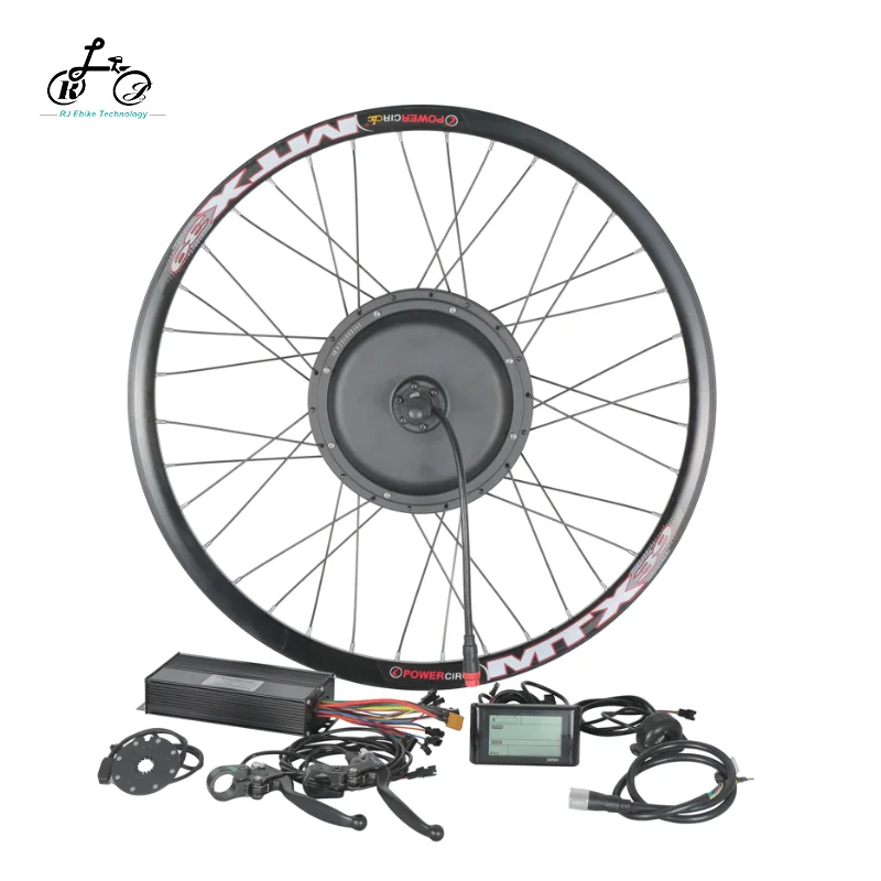 Ruijie Factory Direct conversion kit electric bike 1500w 27.5 rear electric bike kit