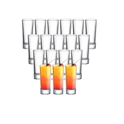 Whisky Glass Shot Glass Premium Clear Glass Cup,2oz Shot Glasses with Heavy Base,Mini Shot Glasses for Tequila Vodka Liquor