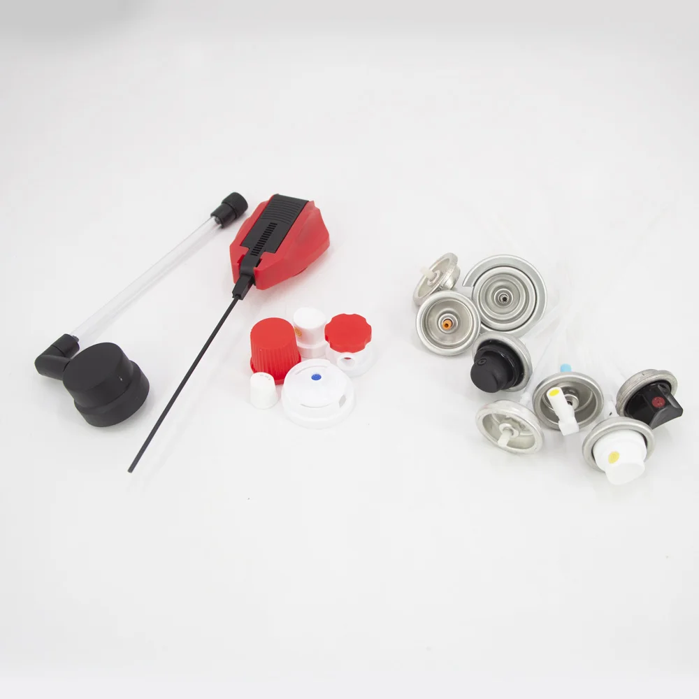 Customized Valve Actuators for Aerosol Spray Tin Can Refrigerant Gas Can