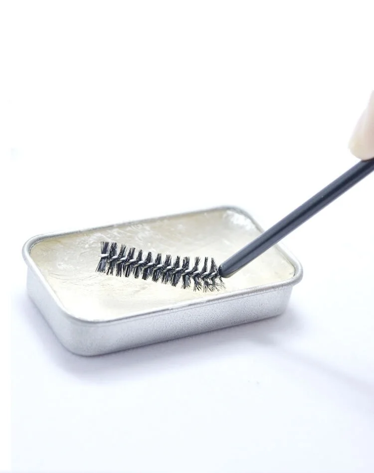 Maquillaje OEM 3D Wild Natural Shaping Gel Wax Tinted Styling Brow Soap Eyebrow Soap Private Label With Brush