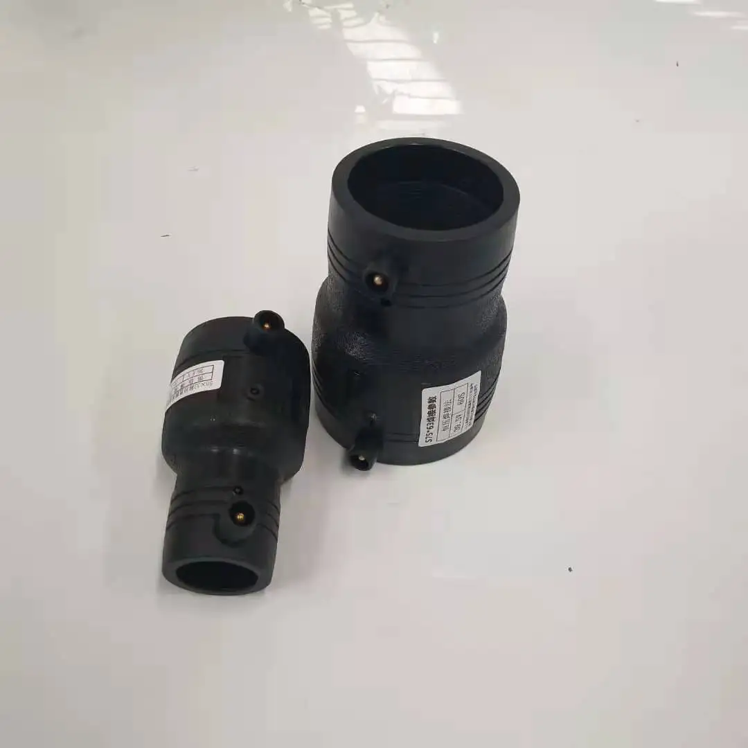 pe80 pe100 hdpe electrofusion fittings for natural gas pipe