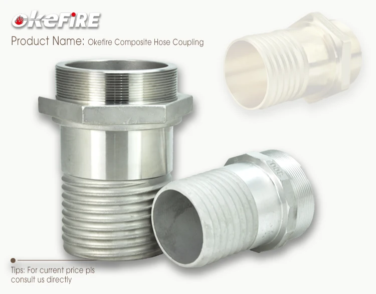High Quality Composite Brass & Aluminum Water Pipe Fittings Coupling