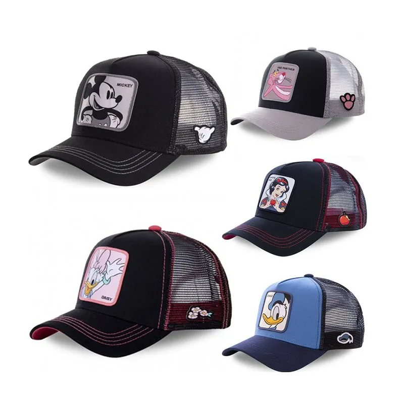 Custom High Quality Applique Patch Logo Gorras De Animales Baseball Cap Trucker Mesh Hats