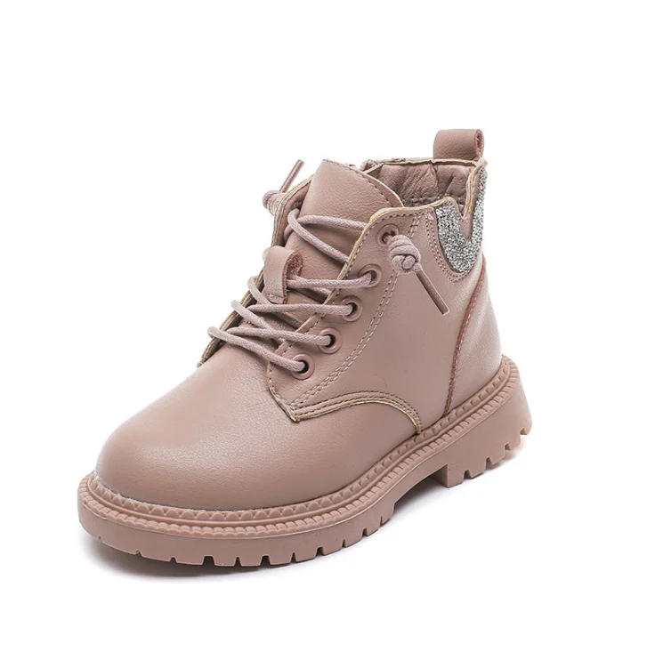 Зимняя новая теплая удобная детская обувь; Плюшевые детские ботинки; 2020