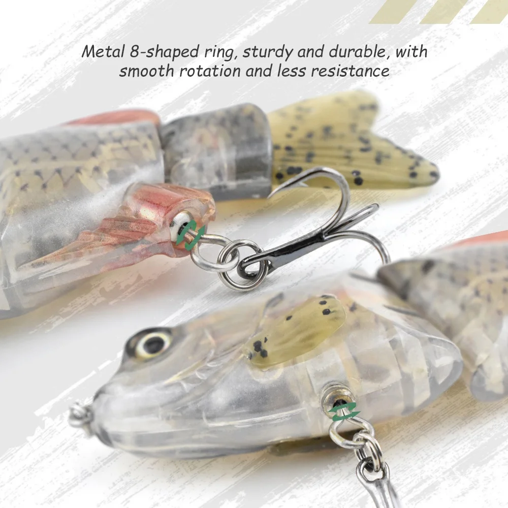 Factory Direct Wholesale Hard Plastic Multi Jointed Swimbait Lure Making Supplier Fishing Lure Manufacturers