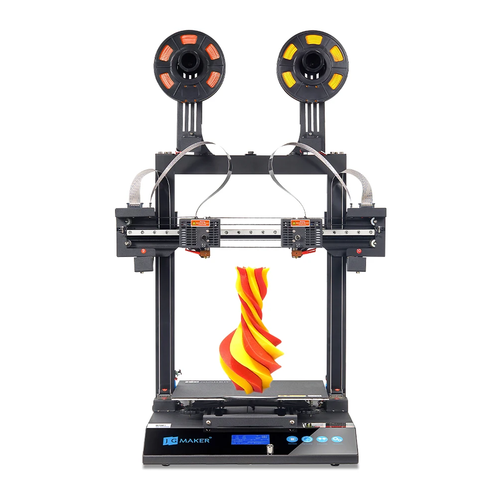 JGMaker Artist-D 11-Year China Factory Dual Color FDM Best Dual Extruder Buy A 3D Printer