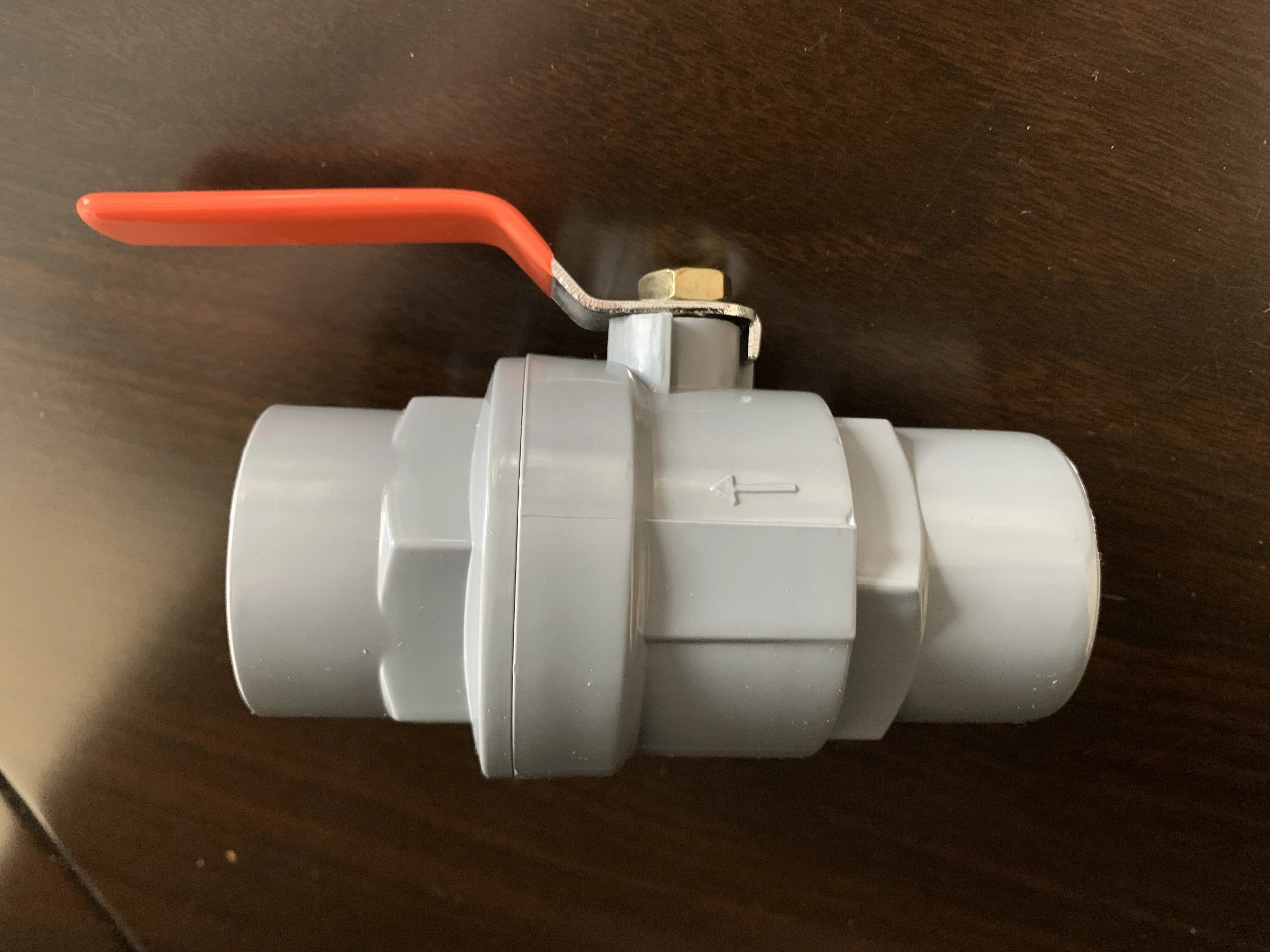2022  hydroseal male socket slip thread connector PVC octagonal ball valve -upvc valve (BD-1601)