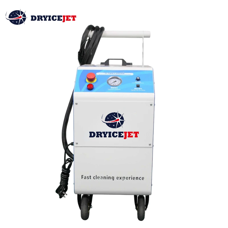 Wholesale HW2 110V 220V Auto Car Dry Ice Blasting Cleaning Machine Blaster Carbon Cleaner