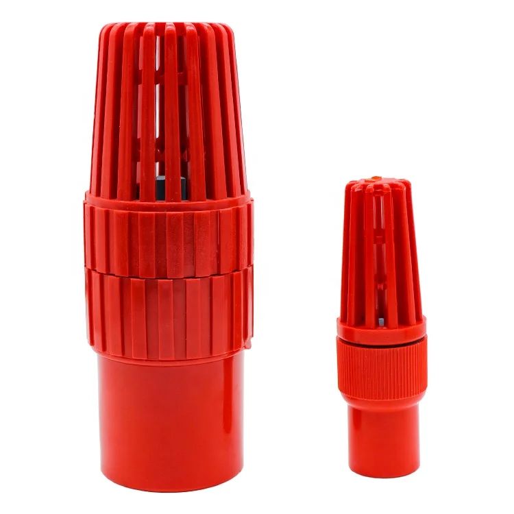 All size available bottom valve top supplier best price PVC plastic foot valve Bule Color