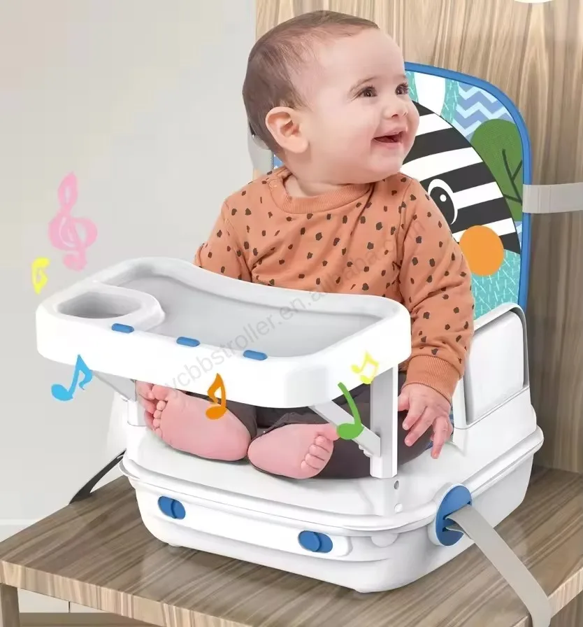 Multi-Functional Child Table Dining Lift Travel Portable High Chair Booster Seat Baby