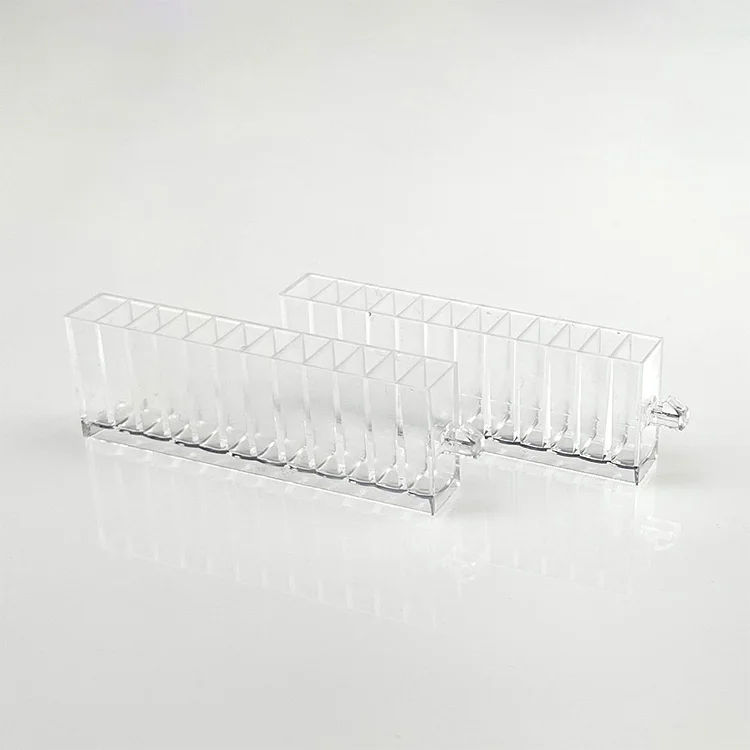 Best price Laboratory and medical cuvette cups for Finland KANGYI 12 holes cuveet cups