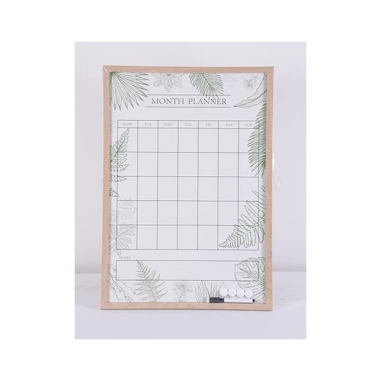 
Dry Erase Magnetic Whiteboard Weekly Planner Customise Calendar Planner 