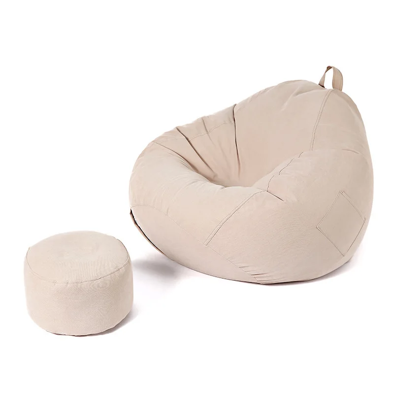 New modern design comfortable filled foam bean bag large lazy sofa living room sofas bean bag giant