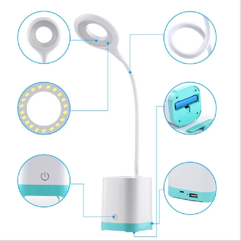 CSX Usb мощная Usb-кровать для чтения ногтей настольная лампа настроение кабинета