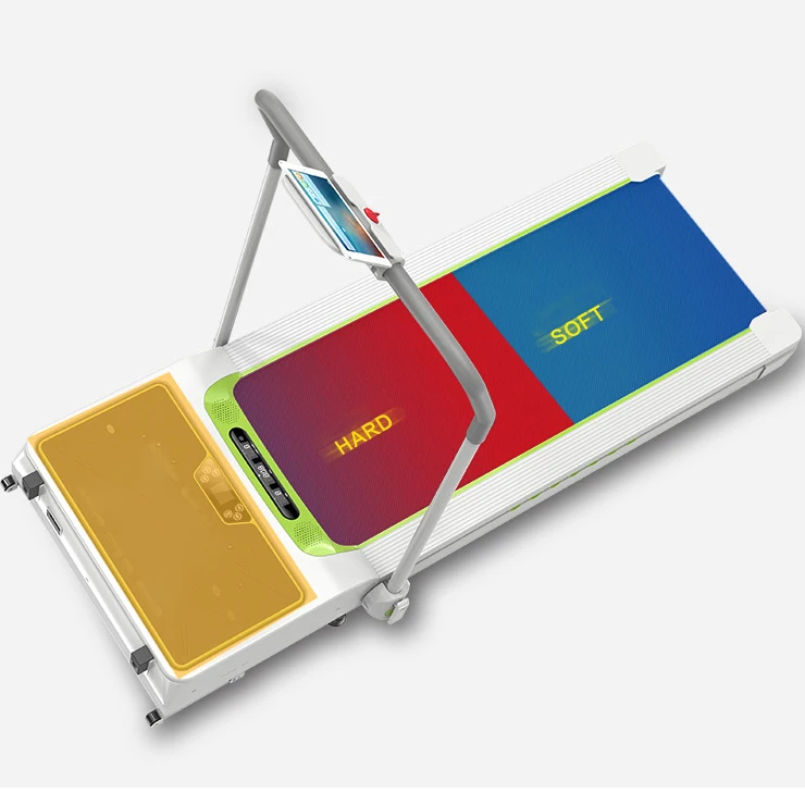 Home gym exercise collapsible retractable automatic mechanical fitness treadmill