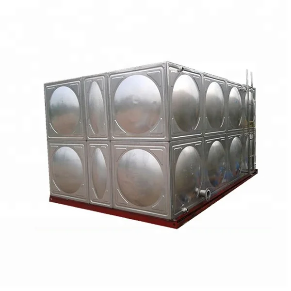 304 316 Welding Stainless Steel Water Tank Drainage Tanks Gesoleerde Water Opslagtank Rectangular Square Water Storage Tank