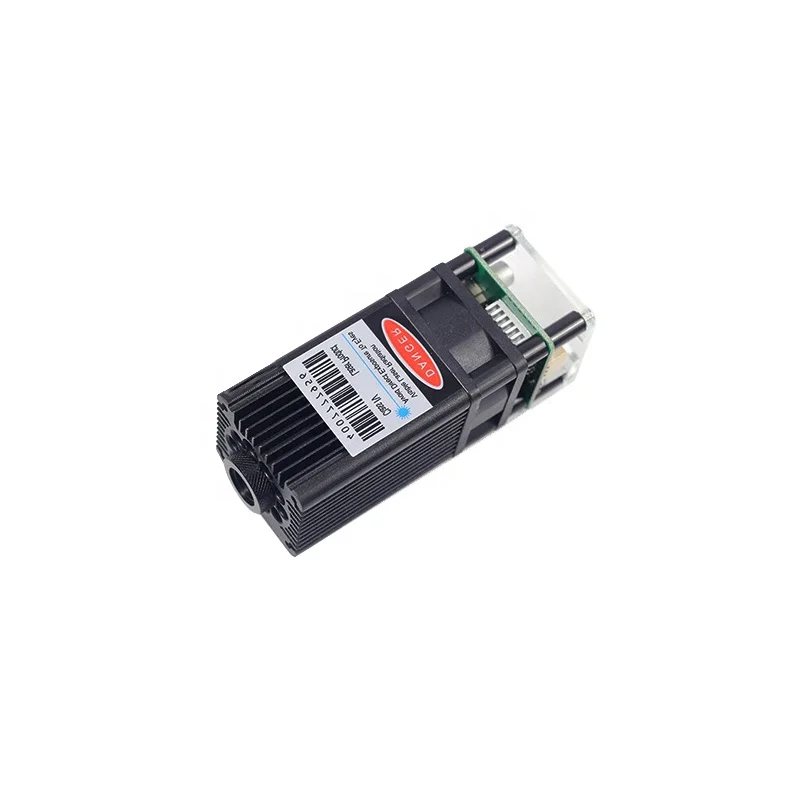 450nm Focal Adjustable 5W Optical Power Professional Laser Engraving Module 3D Printer CNC Router Laser Module