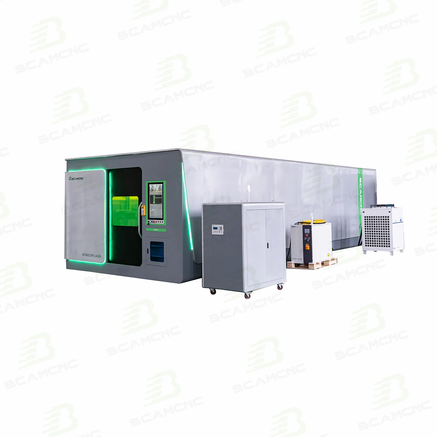 Factory Price full cover fiber laser cutting machine 2040 2060 laser metal cutting machine 4kw 6kw Sheet Metal laser cutting