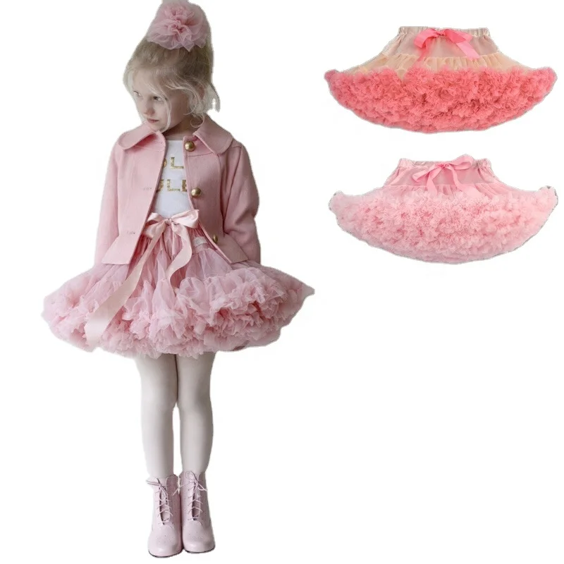 Baby Girl More 34 Colors New Children Dancing Toddler Ruffle Tulle Tutu Skirts Covers skirts baby girl tutu dress