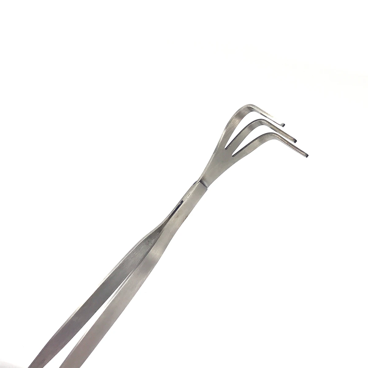 Straight head tweezers Multifunction Bonsai Tool Steel Root Rake Spatula Tweezers Durable Rust-proof Non-slip Handle Garden Tool