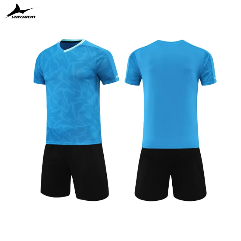 High Quality Sublimation Sportswear Wholesale Custom Breathable Soccer Jersey For Men Football Shirt Suit Jersey Football Jersey