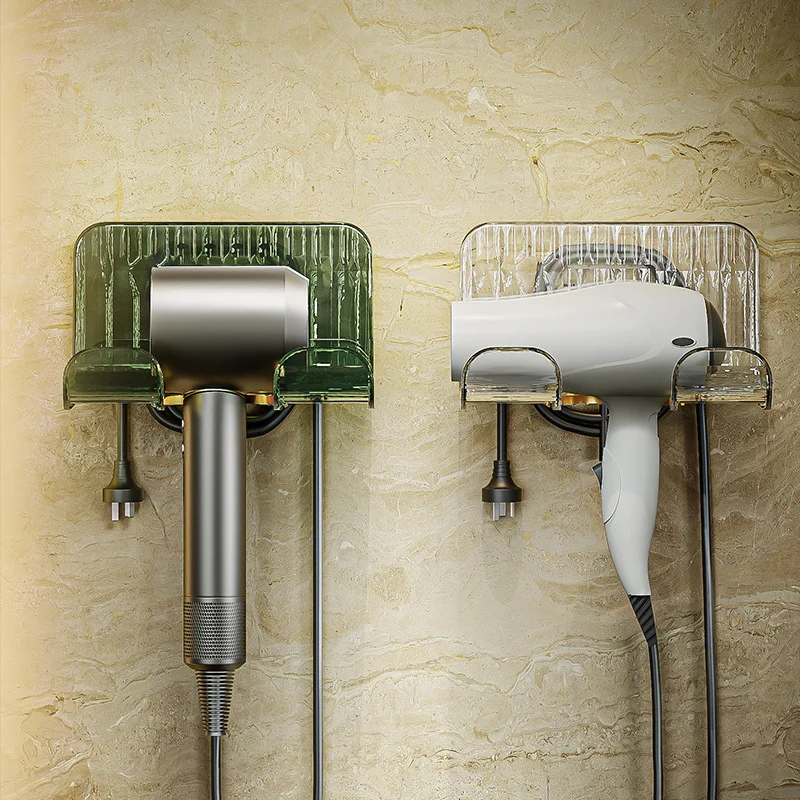 Настенный держатель для фена Dyson самоклеящаяся Вешалка-органайзер ванной комнаты