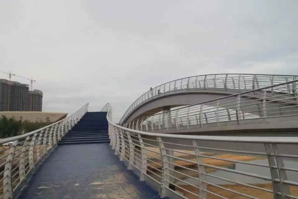 Prefabricated Steel Structure Prefab Bridge Structure Elevated Bridge