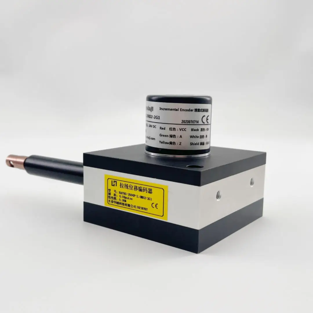 0-2000mm Range  4-20mA 0-10V 0-10K output  Draw Wire Position Displacement Sensor