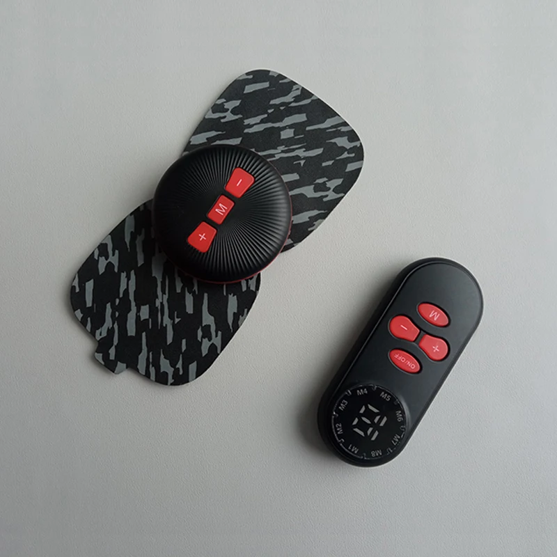 Low Frequency Current  Neck Shoulder Cervical Vertebra Massage Body Relaxation Pulse Massager Mini USB Electric Massager Pads