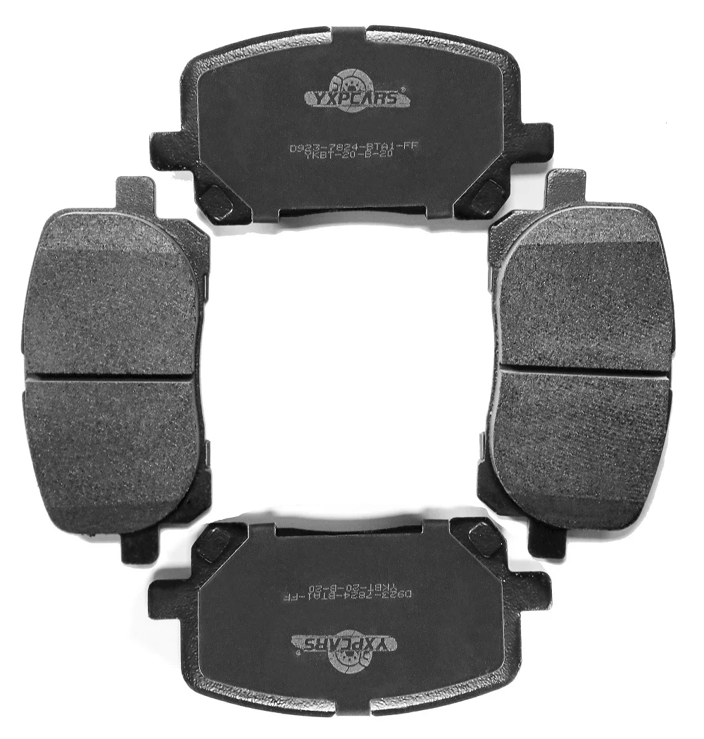 Brake pad D923 NAO ceramic formula with DOT certification