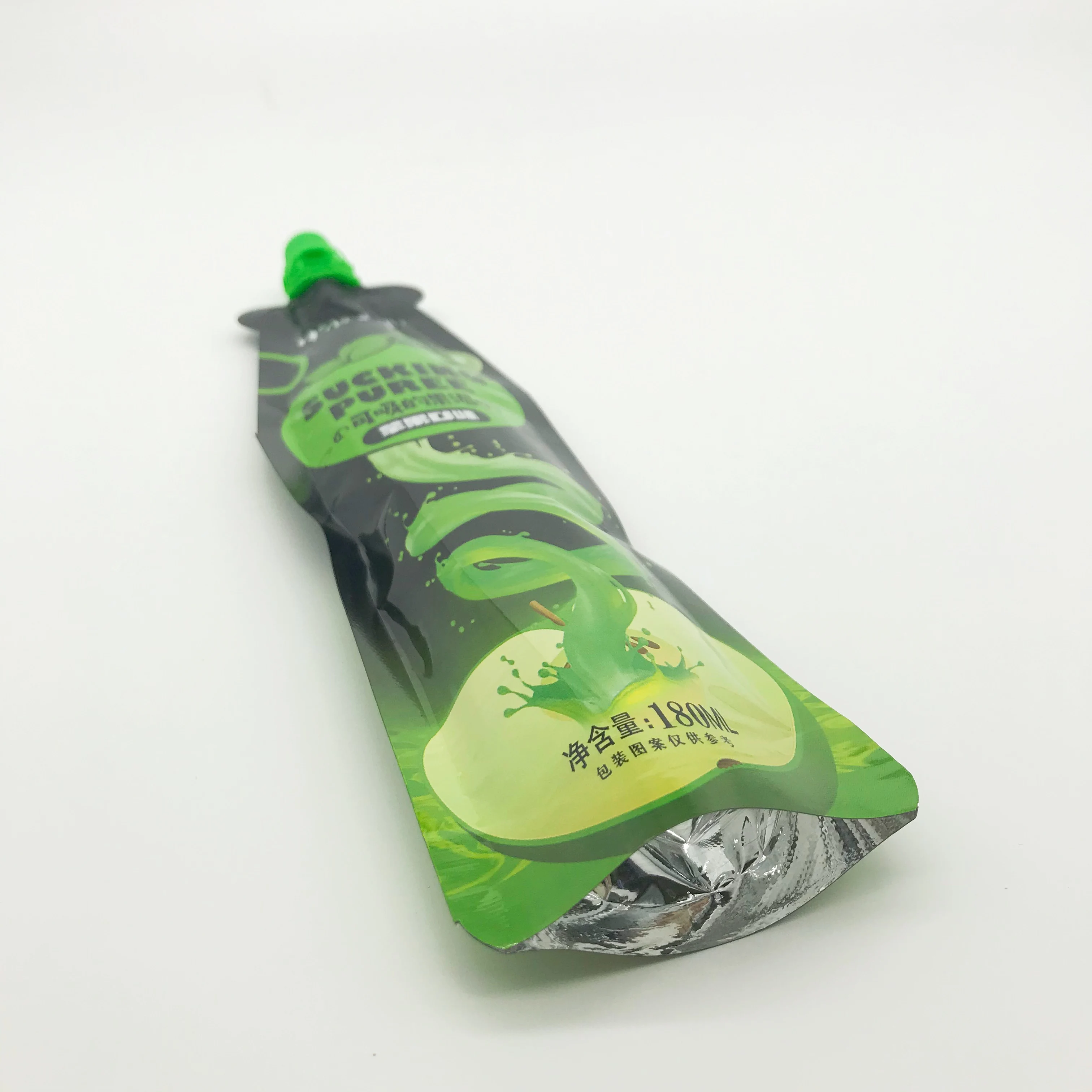 Custom package water spout pouch bag juice beverage packing nozzle bag Stand-up drink bag