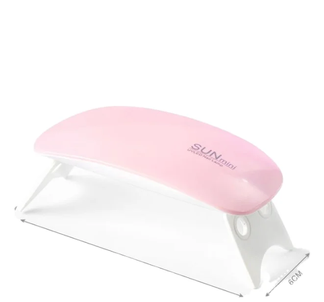 Goldmore6 UV Nail Mouse Light Mini USB Therapy Machine Polish Glue Dryer LED Portable Baking light