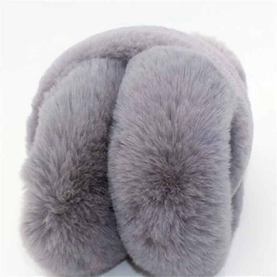 Custom Soft Winter Outdoors Warm Fur Earmuffs Winter Ear Muffs