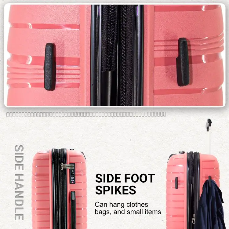 Zipper Suitcase Set 4pcs Sets Luggage