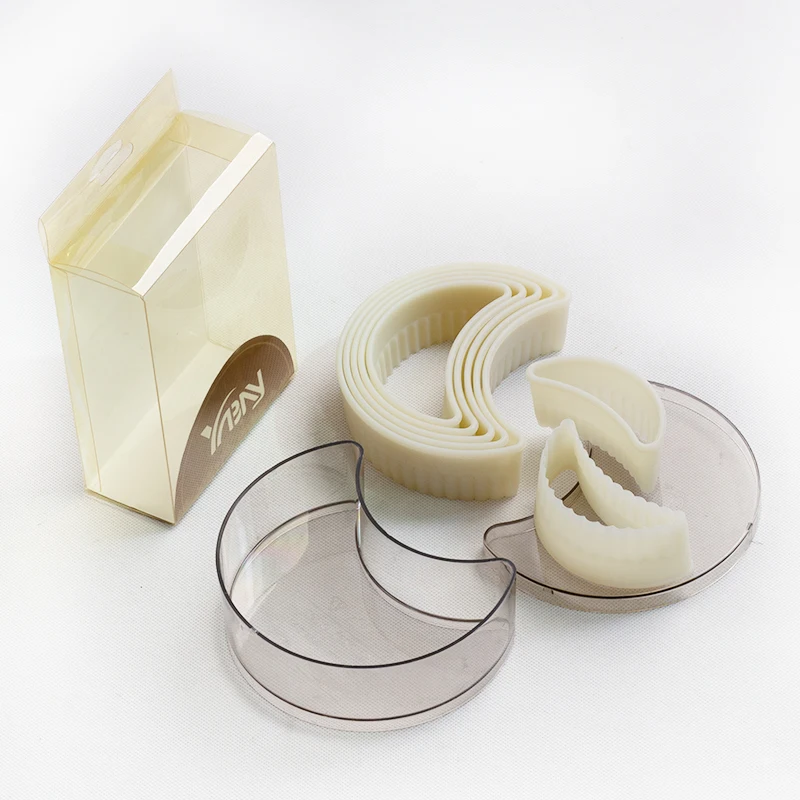 Set 7-piece Bread Biscuit Mold Nylon/PA plastic Moon shape food grade cookie cutter