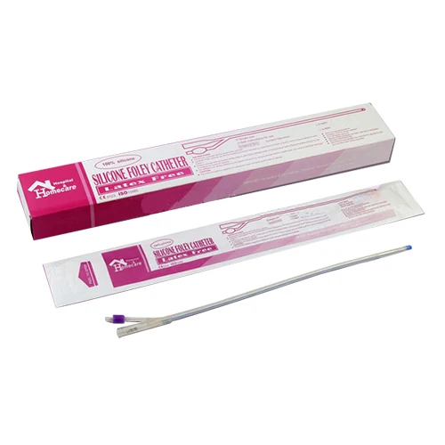 Professional manufacturer China Wholesale 2 way catheter silicone catheter disposable medic silicone foley catheter
