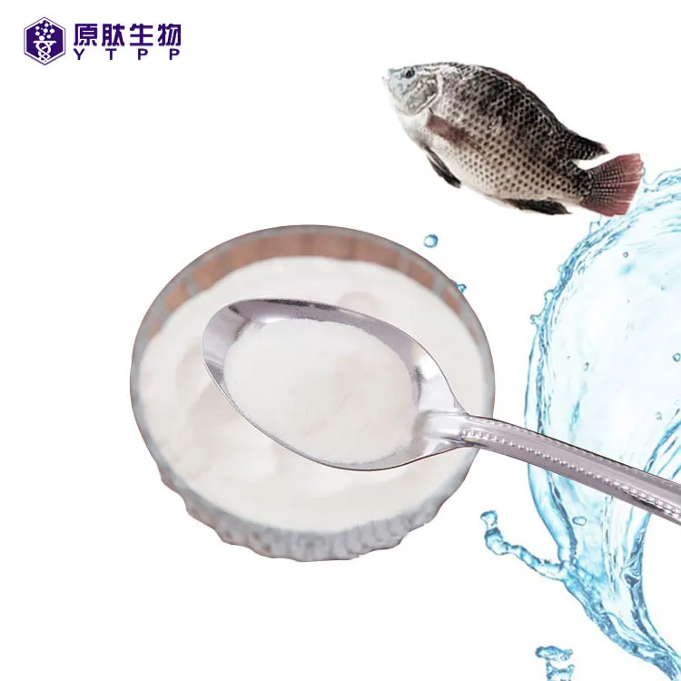 Hot sale food grade halal  fish scales collagen hydrolyzed for anti-aging whitening skin with private label