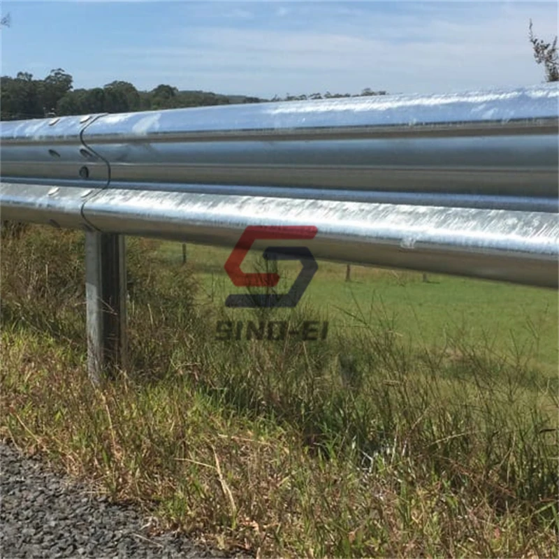Manufacturers Supply W Beam Crash Barriers Highway Guard Rails Provide Competitively Priced Q235B Steel Guardrails