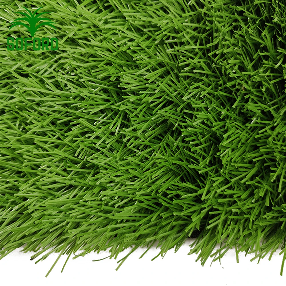Factory cheapest synthetic grass soccer and Cesped-Artificial for club football and training court