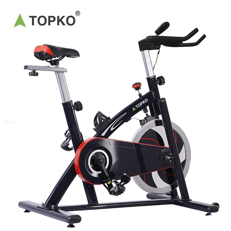 TOPKO Commercial Home Used Smart Gym Fitness Black Bikes De Spin Indoor Exercise Magnetic Resistance Fit Spin Bike