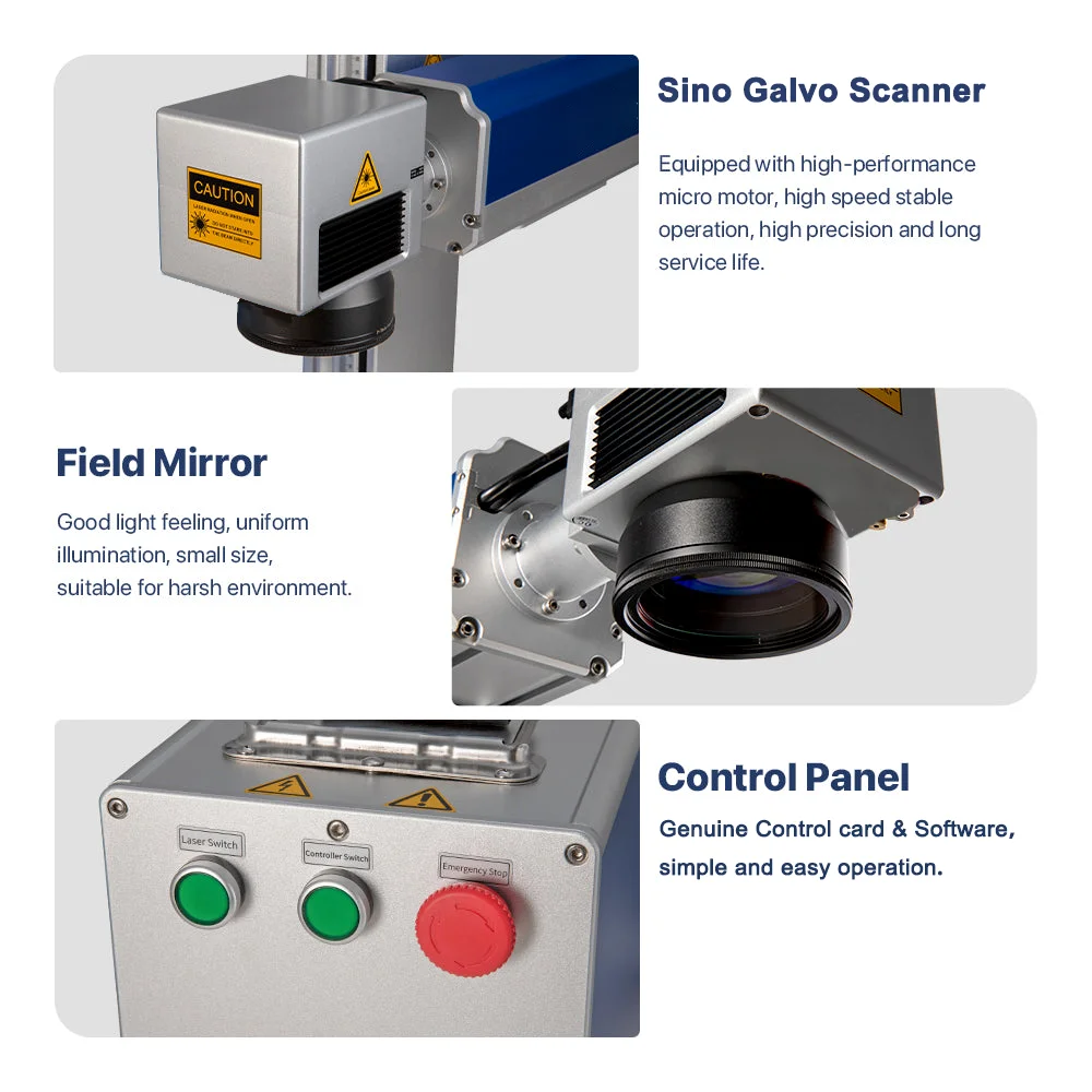 SUNIC Factory Direct Sales Portable UV Mini Laser Engraver Cnc Laser Printer with EZCAD software