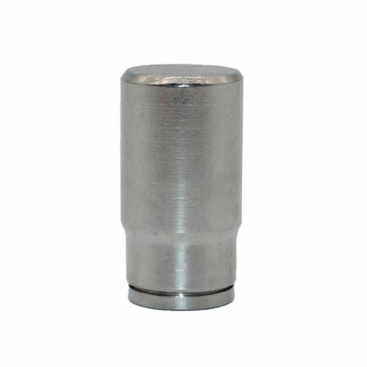Connector Brass With Nickel Plating High Pressure End Plug