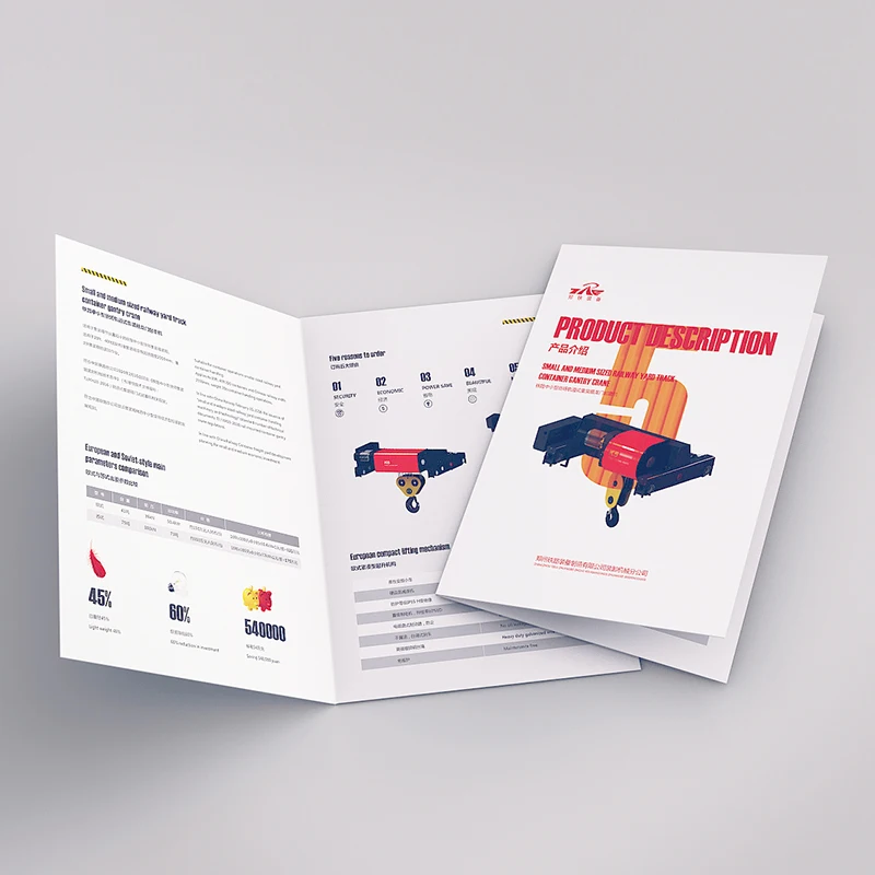 factory manufacturer custom high quality CMYK art paper flyer printing brochure printing service