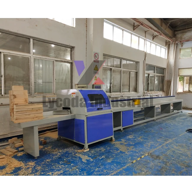 Pallet machine wood cutting band saw machine cut off saw machine