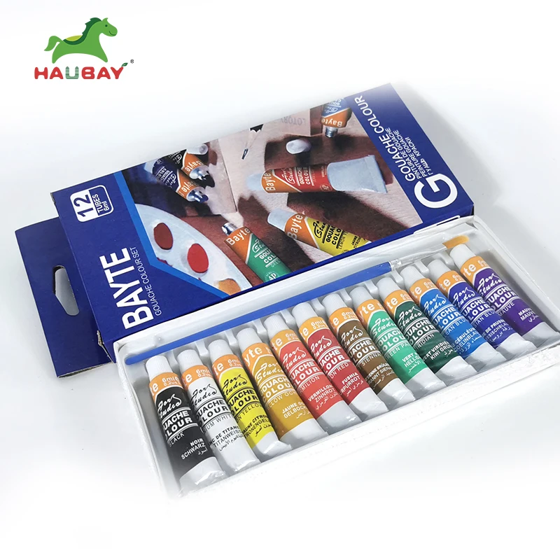Китай Новое поступление оптовая продажа дешевая гуашь, хорошее качество Лучшая цена гуашь краски цвета